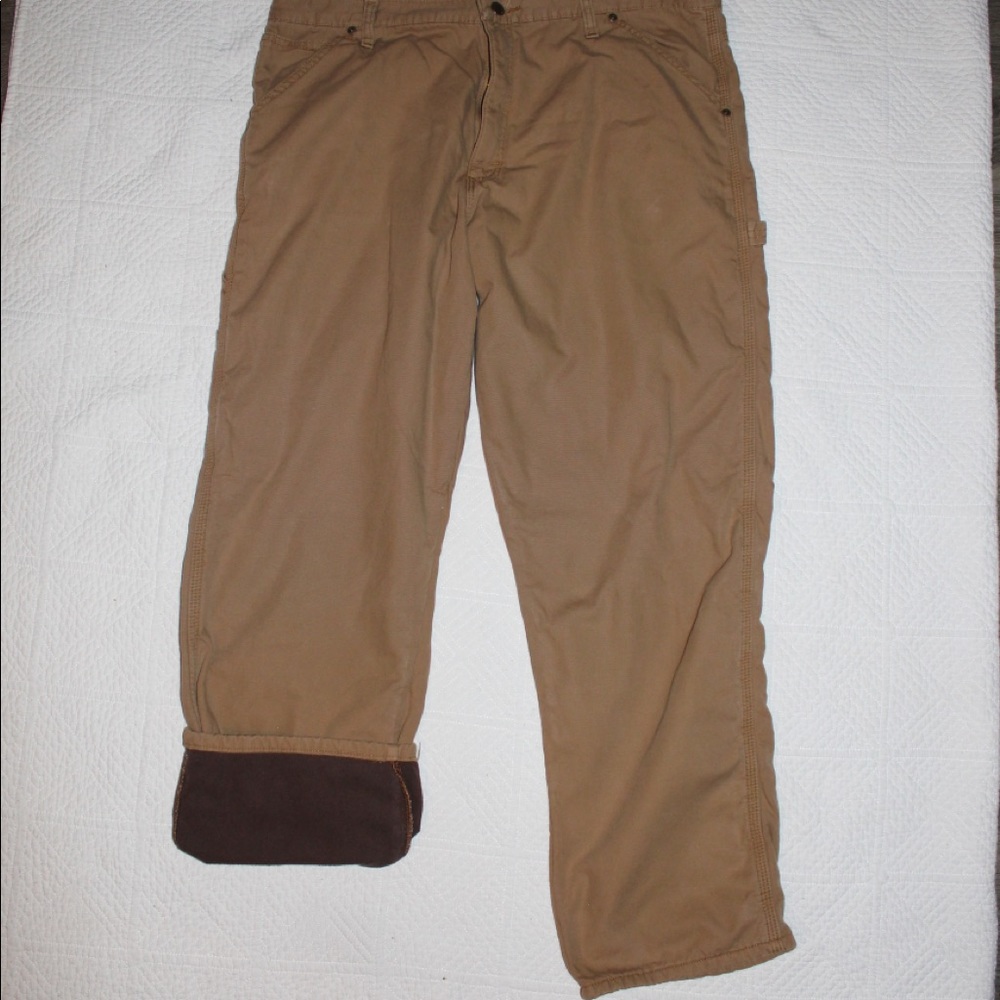 Wrangler fleece lined jeans size 38x32